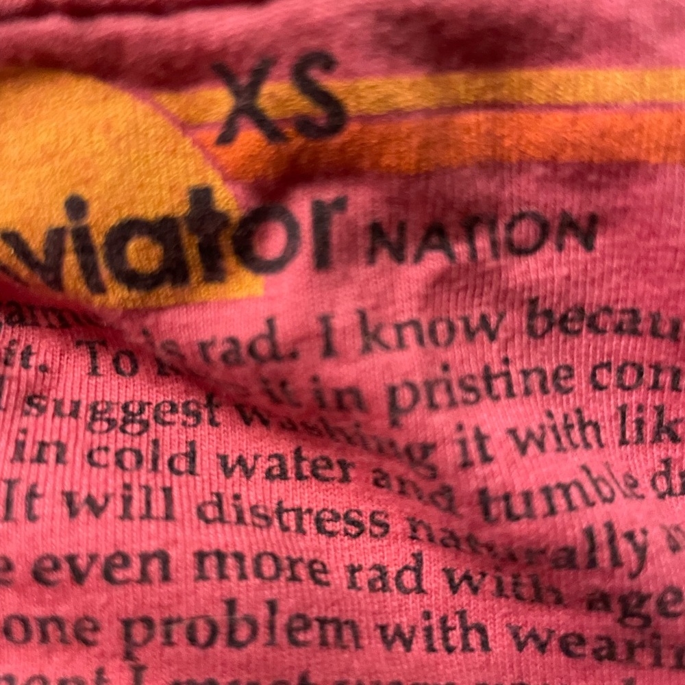 Aviator Nation Sunset Pink Hoodie - Picture 2 of 3